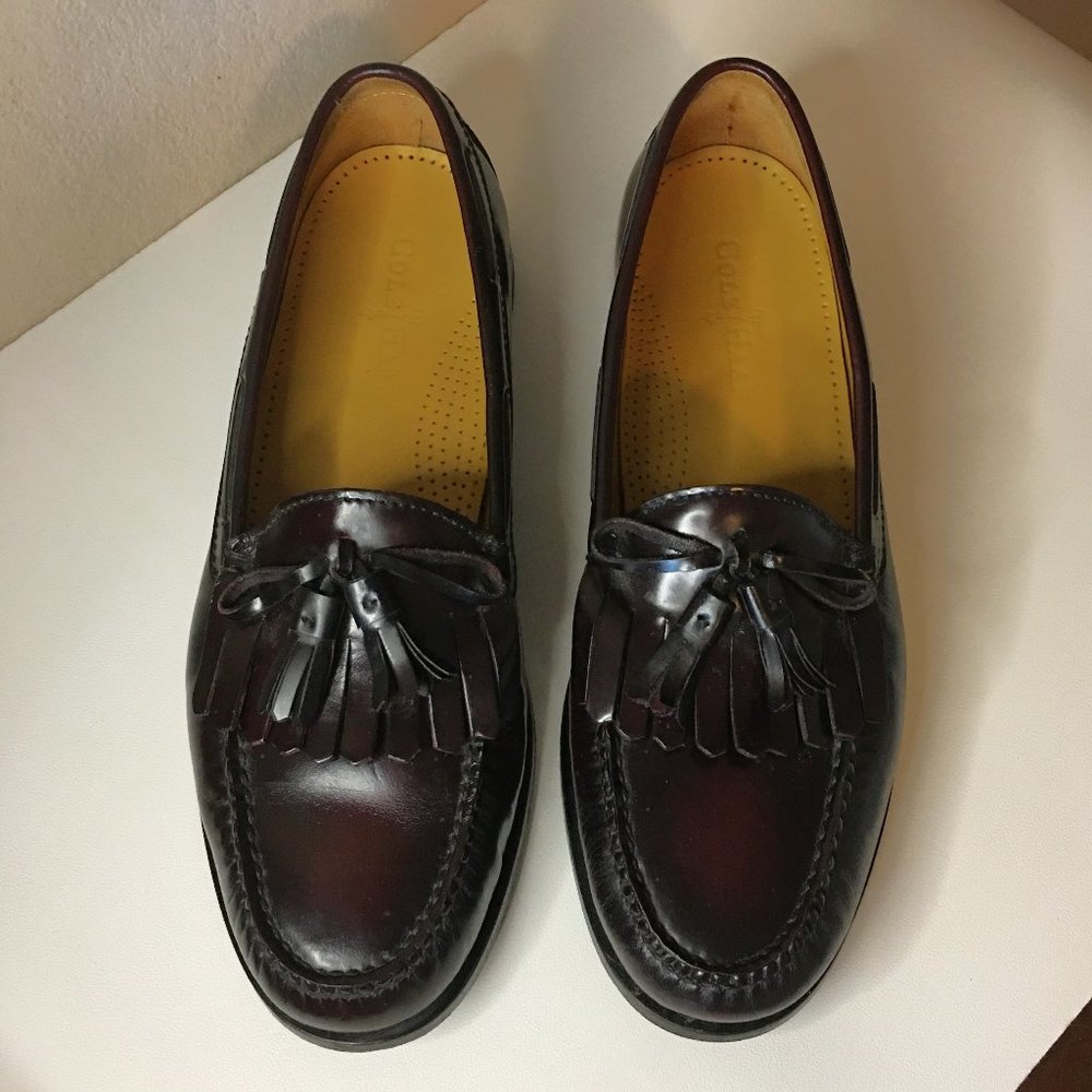 𝐂𝐎𝐋𝐄 𝐇𝐀𝐀𝐍 Burgundy Hudson Kiltie Tassel  -  Size 10 - Picture 2 of 13